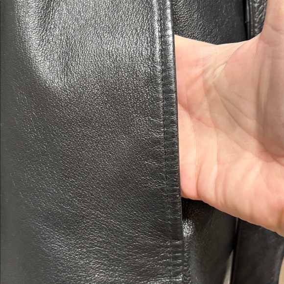 Black Leather Jacket - Picture 3 of 9